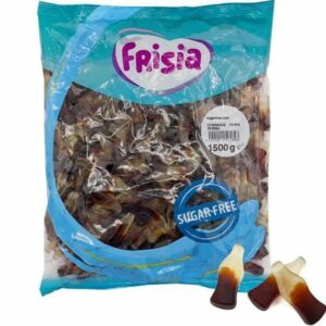 Bonbons Cola Sans Sucre à la Stevia - Sachet 1,5 kg, Délicieux et Sains pour Enfants et Adultes