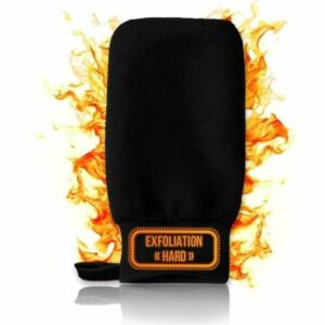 Gant Exfoliant Kessa - Gommage Corps pour Peaux Mixtes et Résistantes - Gant Hammam et Crin