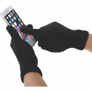 Gants Tactiles Noir pour Homme - Confort et Précision pour Smartphone