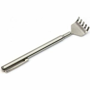 Gratte-Dos Télescopique en Acier Inoxydable - Appareil de Massage Manuel pour Adultes - Un Must pour le Bien-Être !