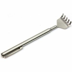 Gratte-Dos Télescopique en Acier Inoxydable - Appareil de Massage Manuel Pour Adultes - Bien-être Mixte