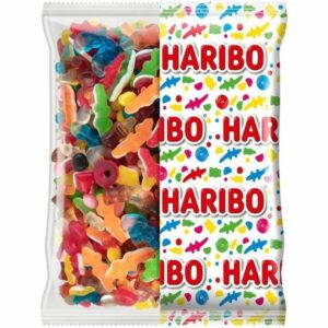 Sachet de Bonbons HARIBO Happy Life - Assortiment Généreux 2 kg pour une Explosion de Saveurs !