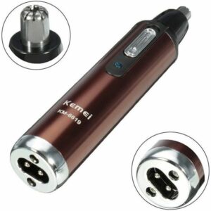 Tondeuse Électrique 4-en-1 pour Barbe, Nez, Oreilles et Cheveux - Précision Micro Sharp Trim