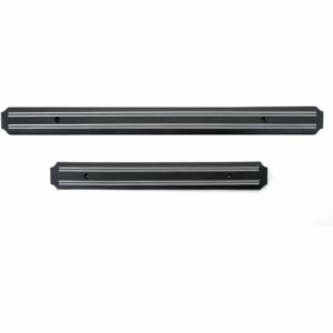 Support Magnétique pour Couteaux en Plastique - Gris - 55 cm, Pratique et Élégant