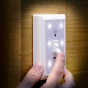 Interrupteur LED Portable Pratique - Éclairez Vos Espaces N'importe Où avec Style