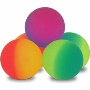 Lot de 10 Balles Rebondissantes Gelées 27 mm - Jeux de Sport avec Ballons Amusants