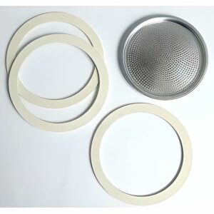 Joint en silicone pour cafetière italienne 3 tasses - Idéal pour un café parfait!