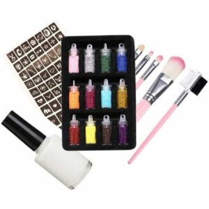 Kit de Tatouage à Paillettes - Créez des Designs Éblouissants avec notre Set de Peinture Artisitique