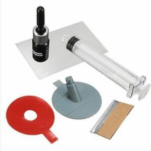 Kit de Réparation de Pare-Brise DIY - Outils Complet pour Réparer Éclats et Fissures de Verre Automobile