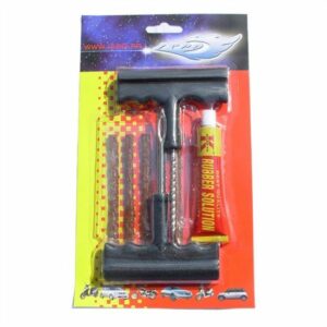 Kit de Réparation de Pneu Tout-en-Un - Réparez Vos Pannes Rapidement et Facilement!