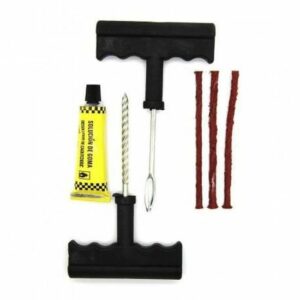 Kit de Réparation Tubeless pour Pneu de Voiture - Réparez Vos Crevaisons Rapidement et Facilement !