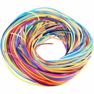 Kits Scoubidou Créatifs - 100 Fils Colorés pour des Loisirs Manuels Amusants!