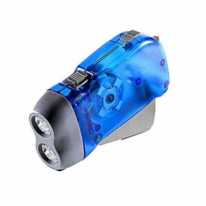Lampe de Poche Dynamo LED Rechargeable - Éclairez vos Aventures en Plein Air !