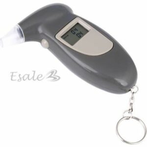 Alcotest LCD de Poche - Éthylomètre Précis + Porte-clés Inclus pour Tester l'Alcool