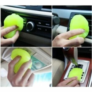 Lily Royals® Gel Nettoyant Cyber - Élimine Poussières & Miettes des Claviers, Téléphones et Bureaux