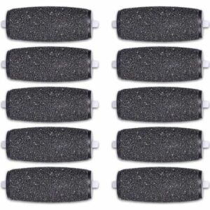 Lot de 10 Rouleaux Scholl Velvet Smooth - Gommage Extra Rugueux pour des Pieds Doux et Sains