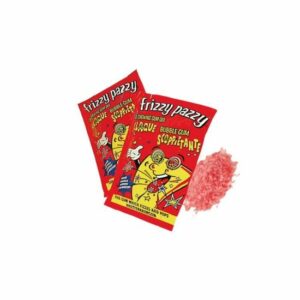 Pack de 2 Frizzy Pazzy Saveur Fraise - Délicieux Bonbons Pétillants à Partager !
