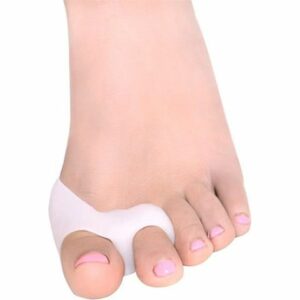 Lot de 2 Séparateurs d'Orteils en Gel - Correcteurs Confortables pour Hallux Valgus