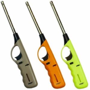 Pack de 3 Allume-feux à Gaz Rechargeables de 27 cm - Pratiques et Efficaces pour vos Barbecues et Campings