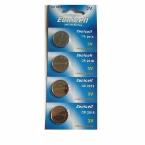 Pack de 4 Piles Lithium CR2016 EUNICELL 3V - Performance Fiable pour Vos Appareils