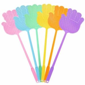 Set de 6 Tapettes à Mouches en Forme de Main – Longueur 48,5 cm pour une Élimination Efficace!