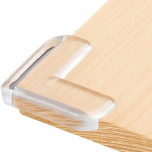 8 Protège-bords transparents avec adhésif renforcé – Sécurisez vos meubles pour la protection des enfants