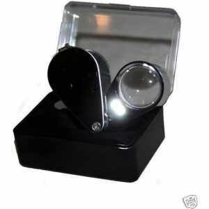 Loupe LED 30x Ultra Puissante pour Bijoux, Diamants et Détails Précis - Or et Plus