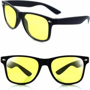 Lunettes Wayfarer Anti-Éblouissement pour Conduite Nocturne - Confort et Sécurité