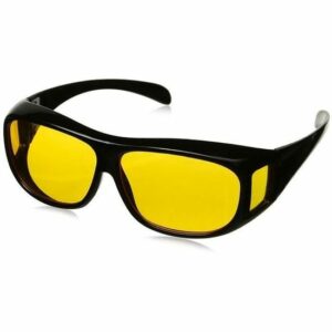 Lunettes HD Vision Nocturne Anti-reflet Enveloppantes - Mixte pour une Vision Parfaite de Nuit