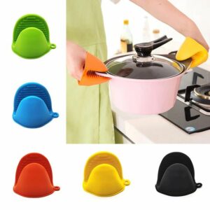 Gants et Maniques en Silicone Résistants à la Chaleur – Protection Idéale pour Votre Cuisine