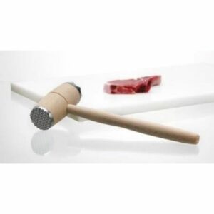 Marteau Attendrisseur à Viande en Bois et Métal - Réf 7019 pour une Cuisine Parfaite