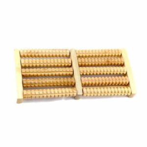 Masseur de Pieds en Bois à 5 Rangées - Outil Relaxant Anti-Stress pour un Bien-Être Optimal