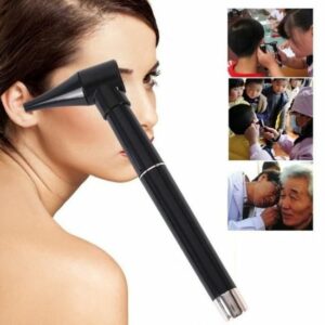 Otoscope LED Poche avec Loupe - Lampe de Diagnostic Médical pour Soins Auriculaires - Outil Pratique