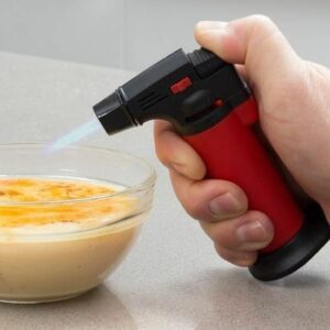 Mini Chalumeau Multifonction pour Cuisine - Idéal pour Carameliser, Griller et Cuisiner !