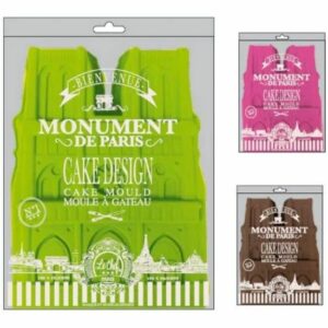 Moule à Gâteau en Silicone Notre Dame de Paris - Grand Modèle pour Chocolats et Desserts Créatifs