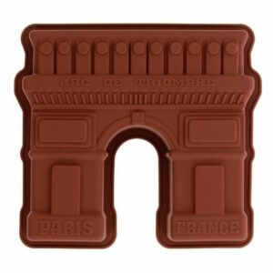 Moule à gâteau en silicone Arc de Triomphe - Créez des desserts parisiens inoubliables !