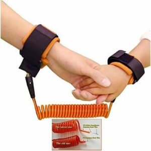 Corde de Sécurité NALATI pour Enfants - Harnais Anti-Perte avec Poignée Souple et Sangle Élastique