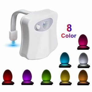 Smart Capteur de Mouvement LED pour Toilette - Veilleuse Étanche et Rétro Éclairage Innovant
