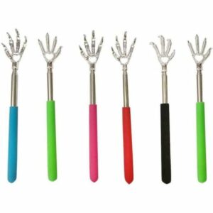 Gratte-dos télescopique en acier inoxydable NXYX - Cadeau pratique et portable pour un soulagement instantané