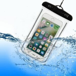 Pochette Étanche Tactile pour iPhone  Pro Max - IPX8 Waterproof - Noir - Protection Idéale