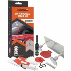 Réparez votre Pare-Brise Fissuré avec notre Résine et Liquide de Réparation - Outil Efficace pour Voiture