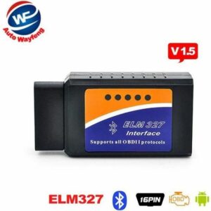 Scanner OBD2 ELM327 Bluetooth - Diagnostic Auto Universel pour Android - Noir