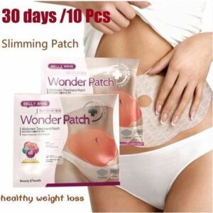 Patchs amincissants MYMI Wonder pour femmes - 10 pièces, brûleur de graisses et massage efficace