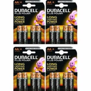 Pile Duracell AA LR06 Alcaline Plus Power - Performance Longue Durée pour Tous Vos Appareils