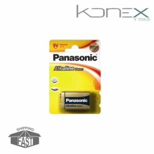 Découvrez les Piles Alcalines 9V Panasonic - Batteries Durables 6LR61 pour Tous vos Appareils