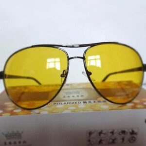 Lunettes de conduite de nuit Pilote : Protection et style pour une vision claire