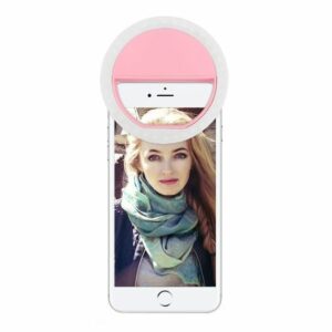 Anneau LED Portable pour Selfie - Lampe de Nuit Idéale pour Éclairer vos Photos dans l'Obscurité