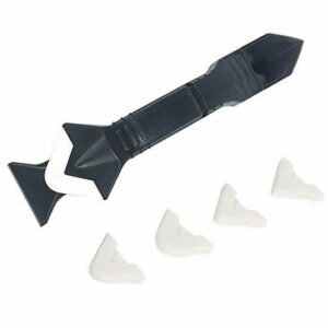 Grattoir d'Angle en Silicone - Outil Amélioré pour Éliminer Colles et Résidus Adhésifs