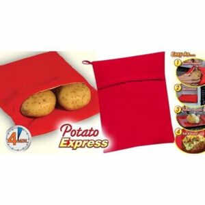 Sac de cuisson Potato Express - Cuisson rapide des pommes de terre en 4 minutes, pour des résultats parfaits !