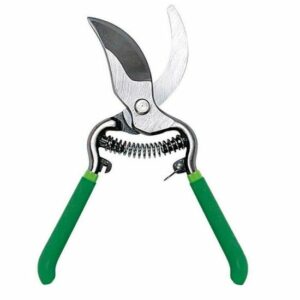 Sécateur professionnel en acier forgé, lames courbes 200mm - Idéal pour votre jardin | Jardindeco